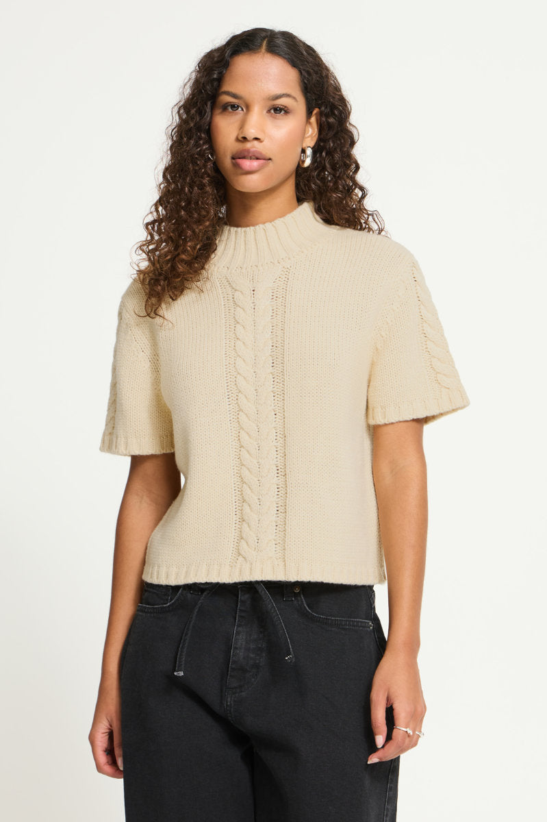 Avelora jumper, crème brûlée