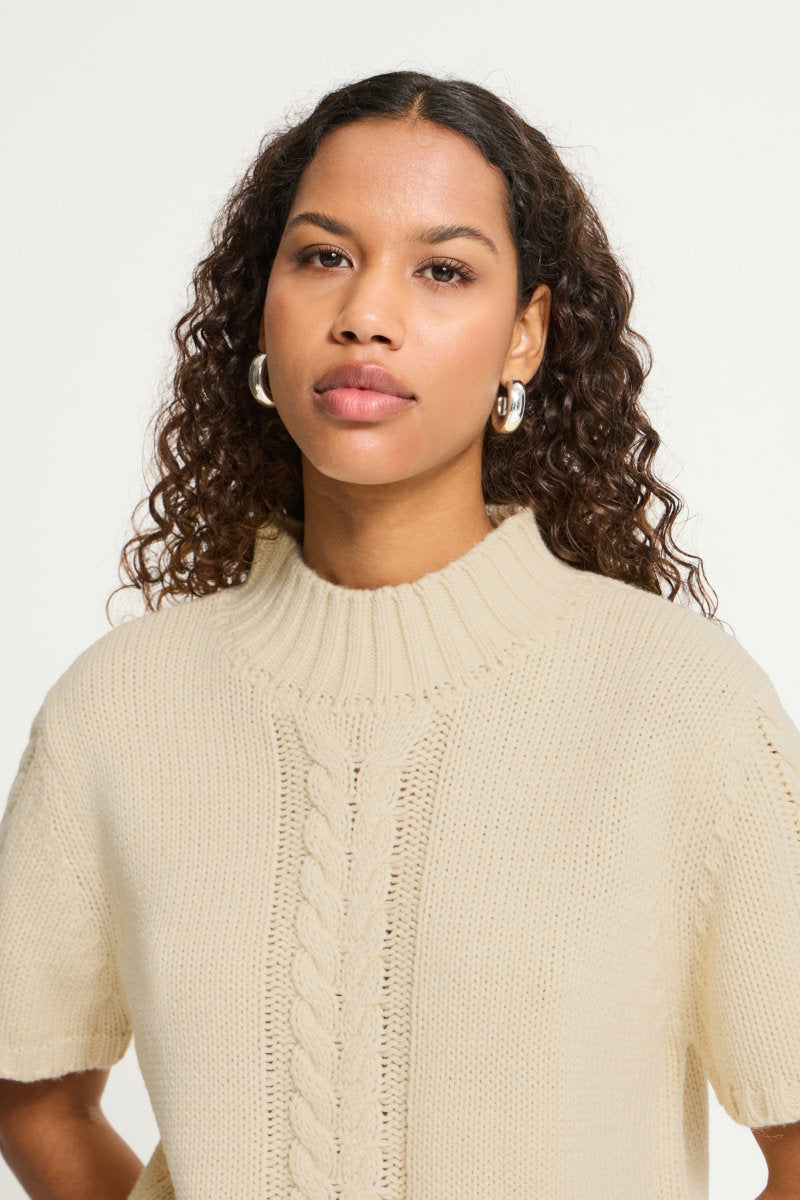 Avelora jumper, crème brûlée