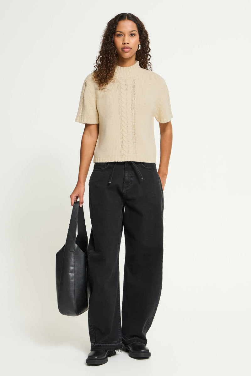 Avelora jumper, crème brûlée