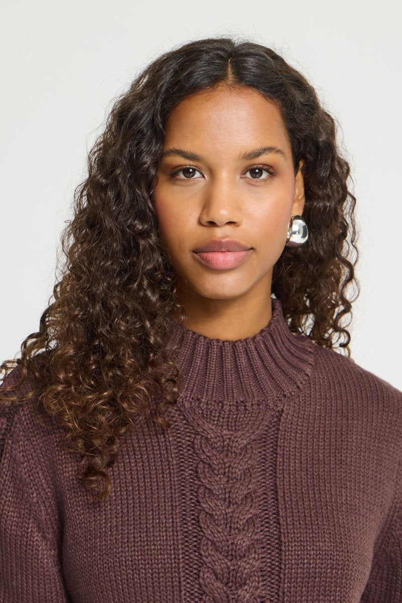Avelora jumper, plum