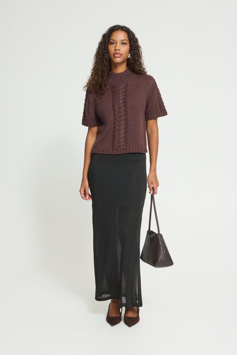 Avelora jumper, plum