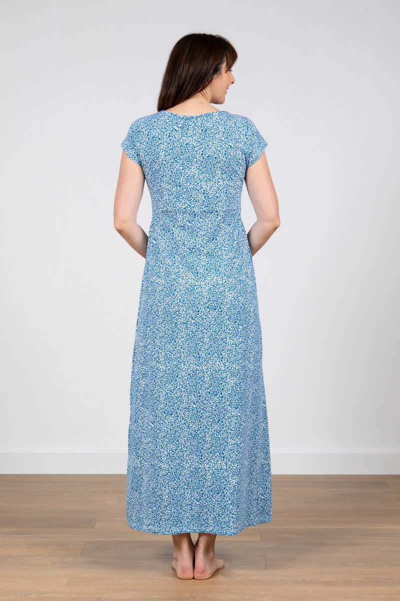 Penelope maxi dress, blue