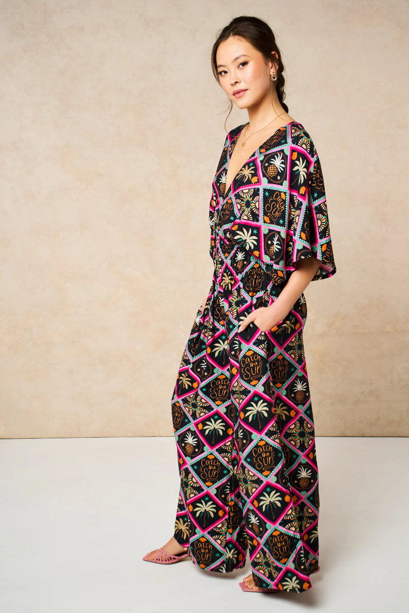 Lyra jumpsuit, black