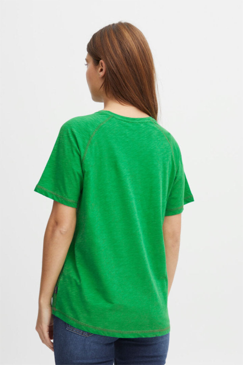 Brit tee shirt, fern green