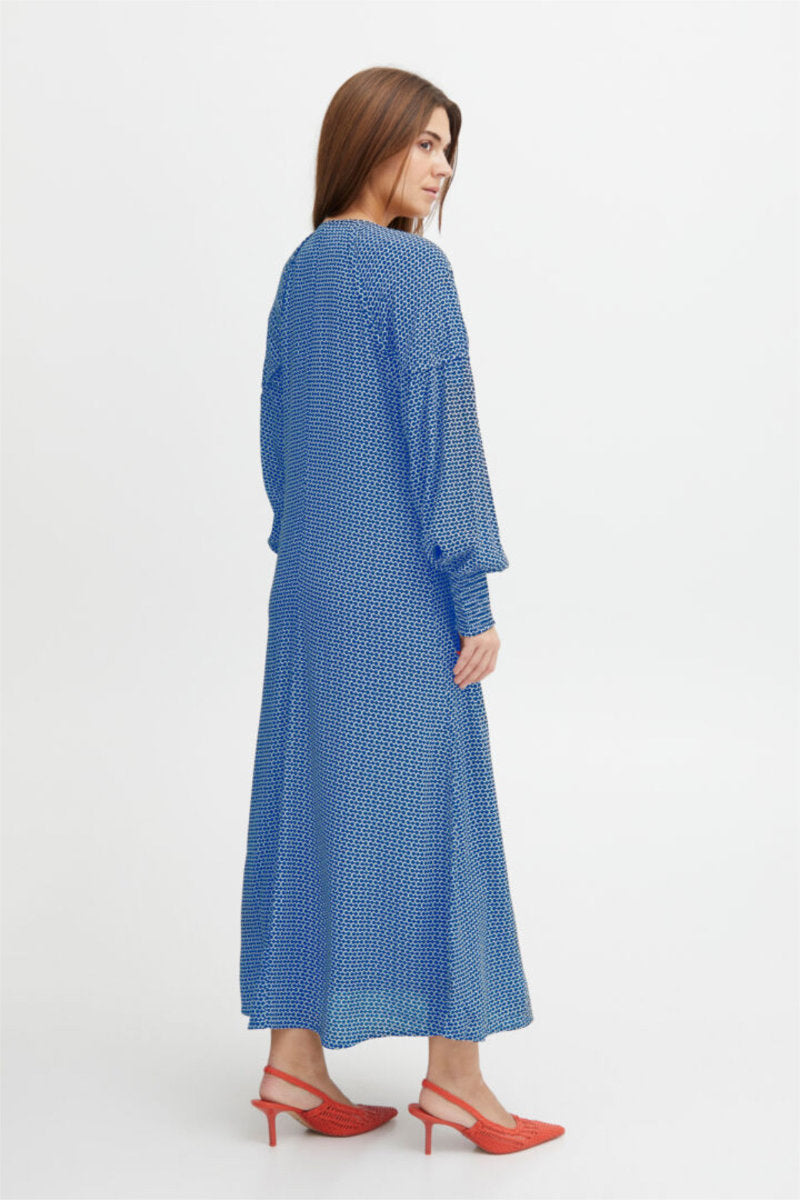 Savino dress, bluebell