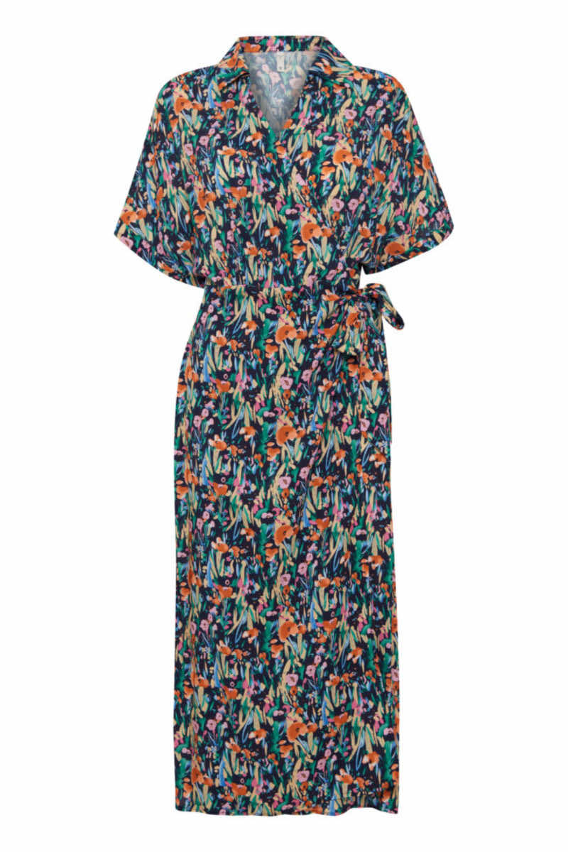 Annica Wrap dress, multicolour