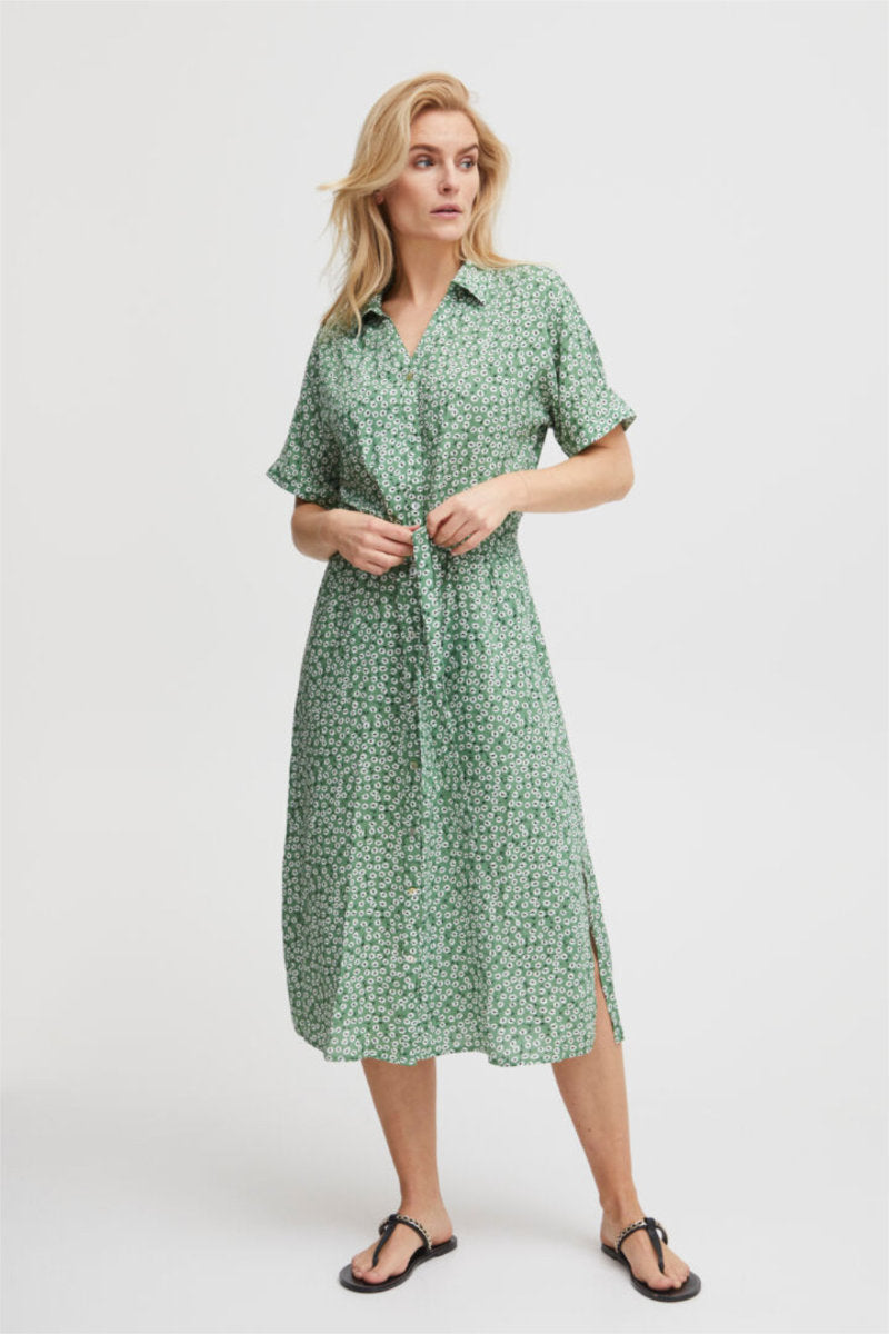 Sinny shirt dress, mint