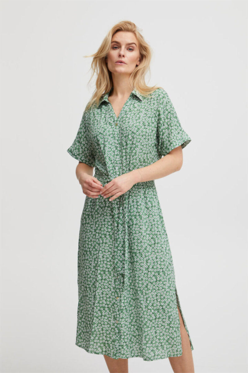 Sinny shirt dress, mint