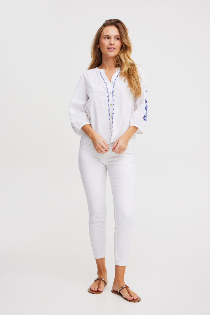 Kathrine shirt, bright white