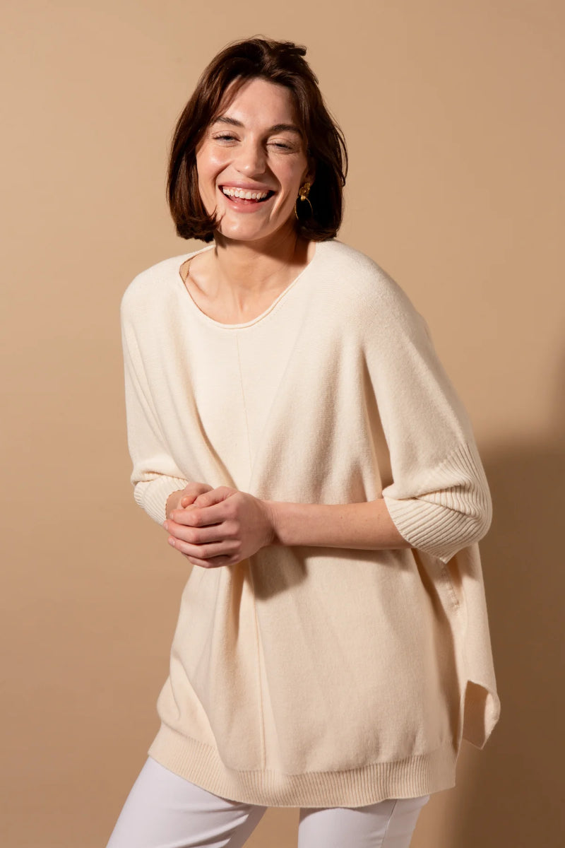 Chelsea jumper, oatmeal