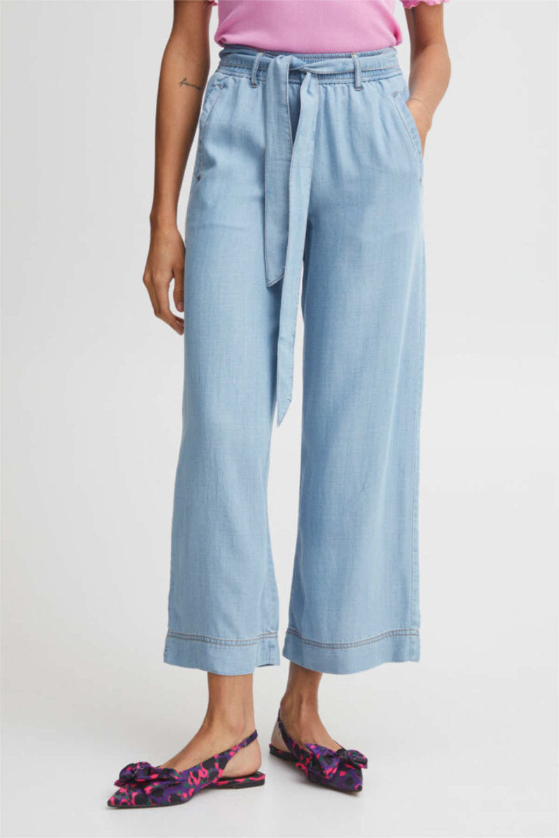 Lana Culottes, light denim