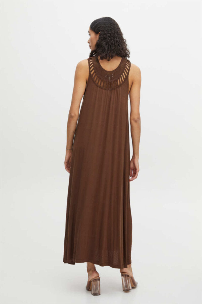 Pipa maxi dress, coffee