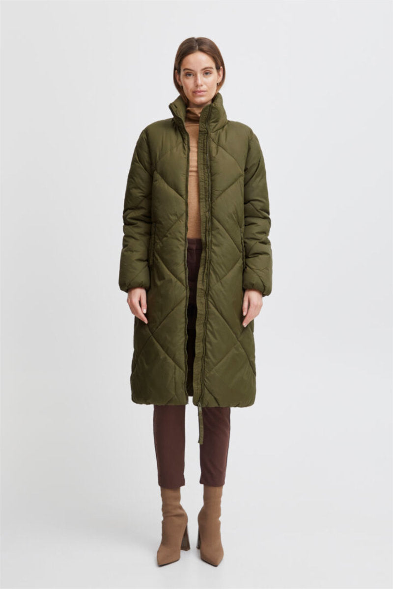 Bomina puffy coat, olive