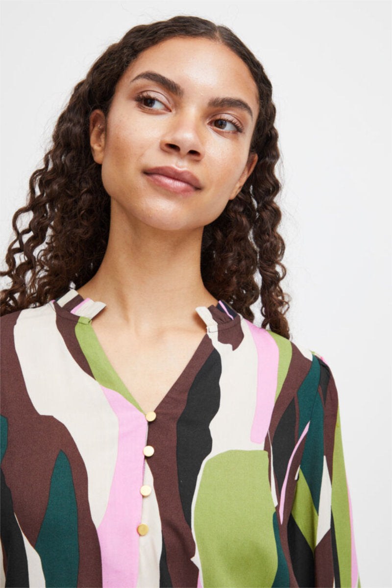 Hisia blouse, guacamole mix