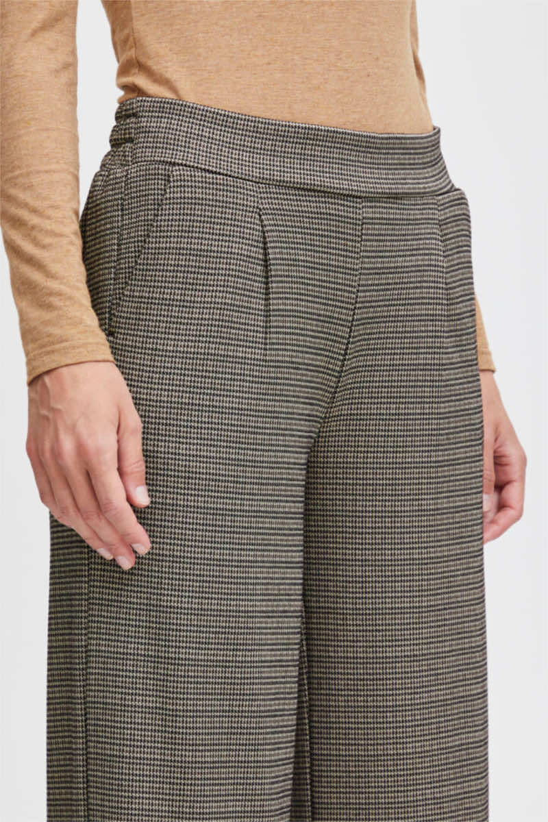 Ravna wide leg trousers, biscuit