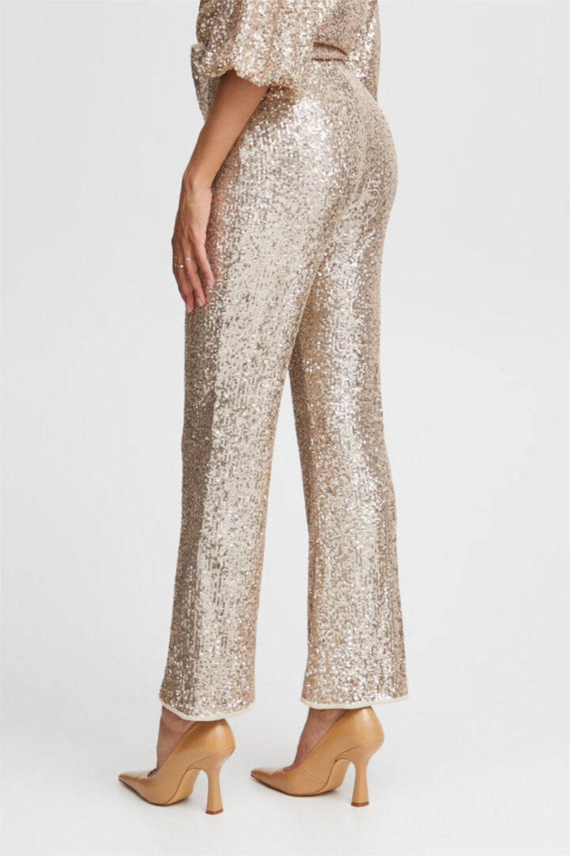 Solia trousers, pale gold