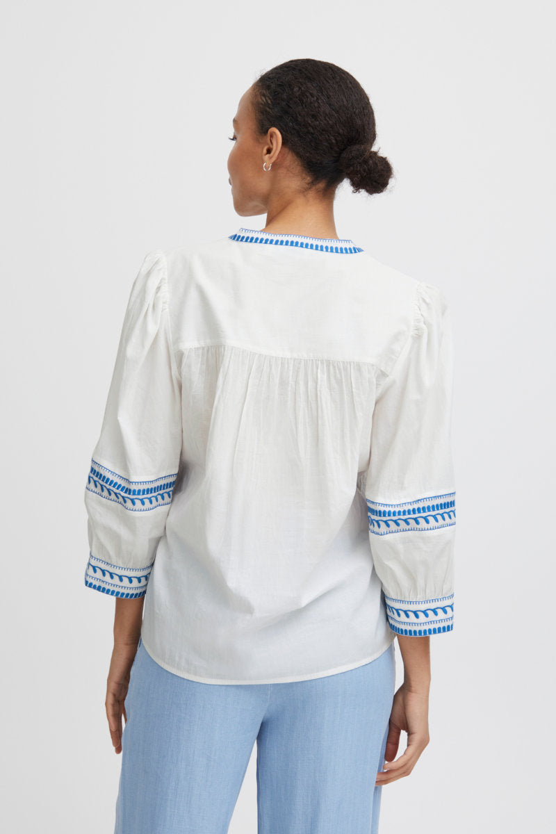 Jiya blouse, white