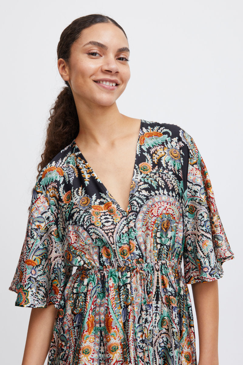 Hermine dress, black