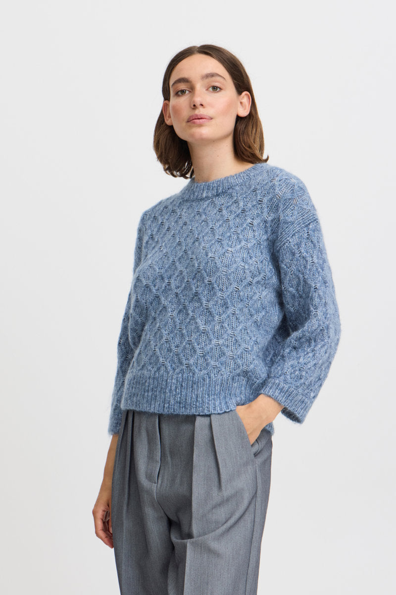 Omhu jumper, denim