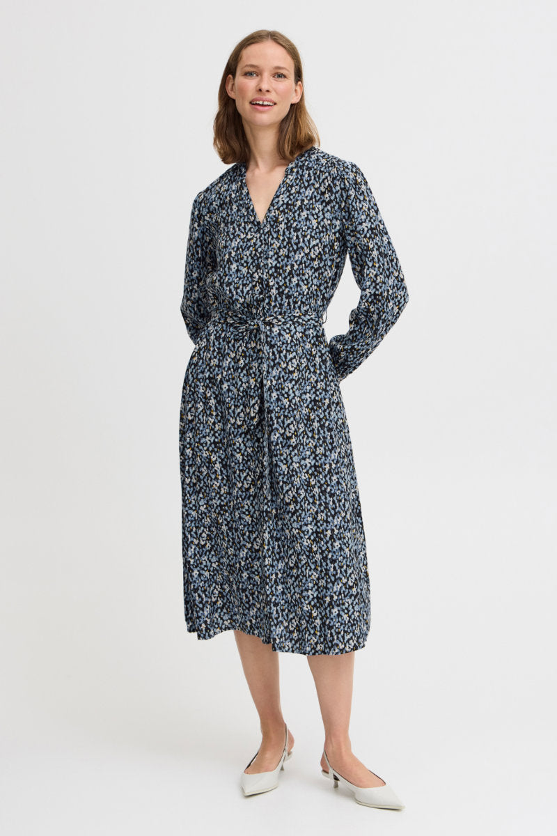 Josa shirt dress, dusty blue