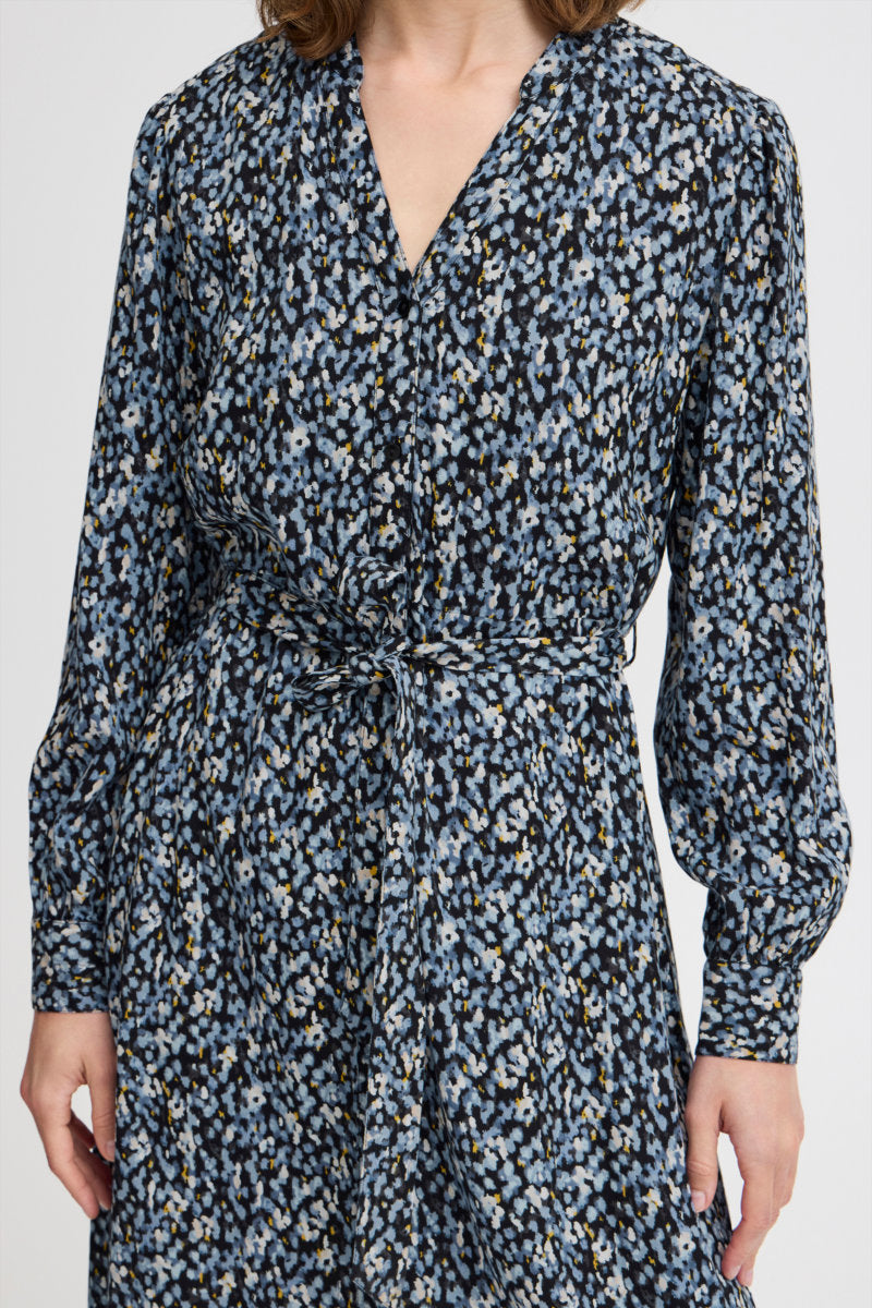 Josa shirt dress, dusty blue