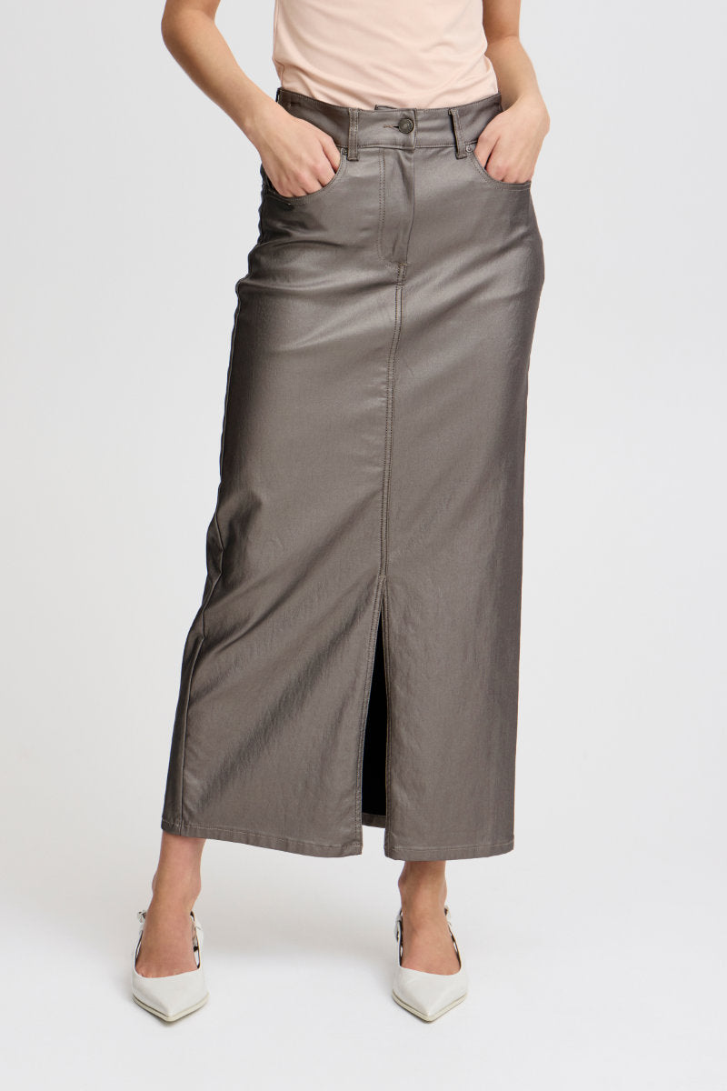 Kiko Skirt, metallic rose