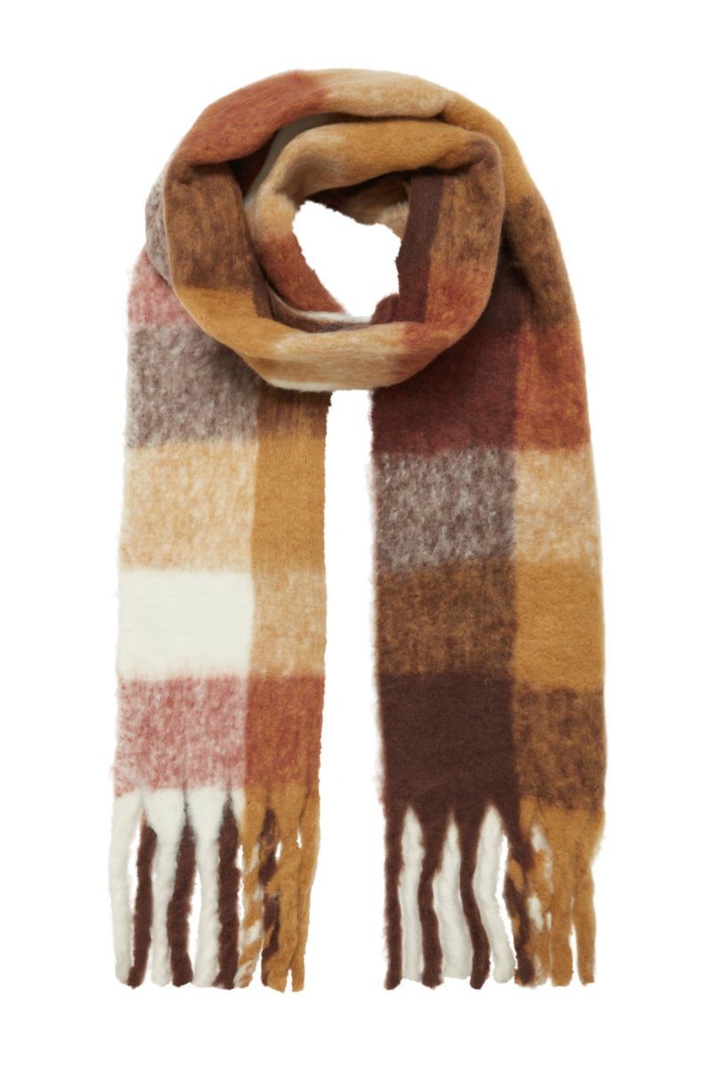 Watti scarf, toffee