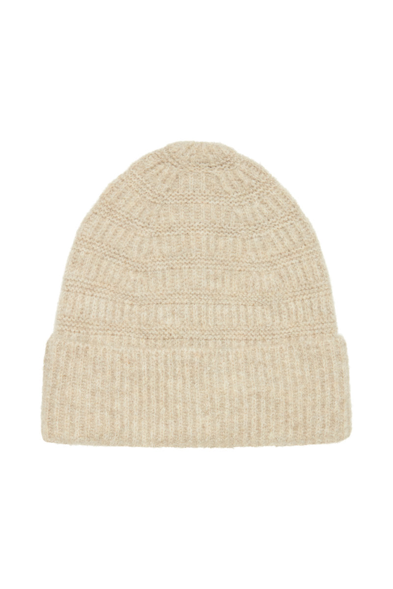 Wilk beanie hat, oatmeal