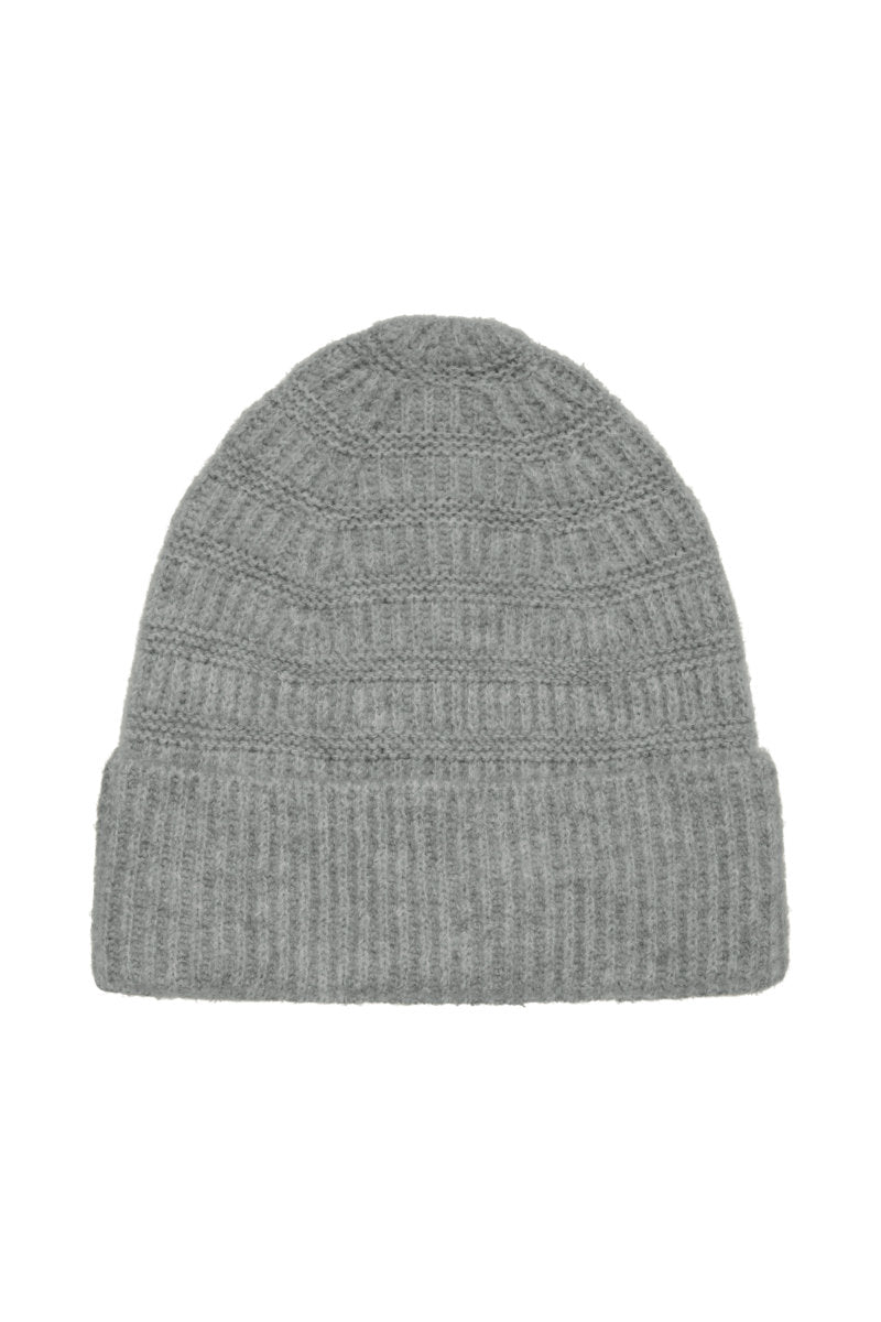 Wilk beanie hat, grey marl