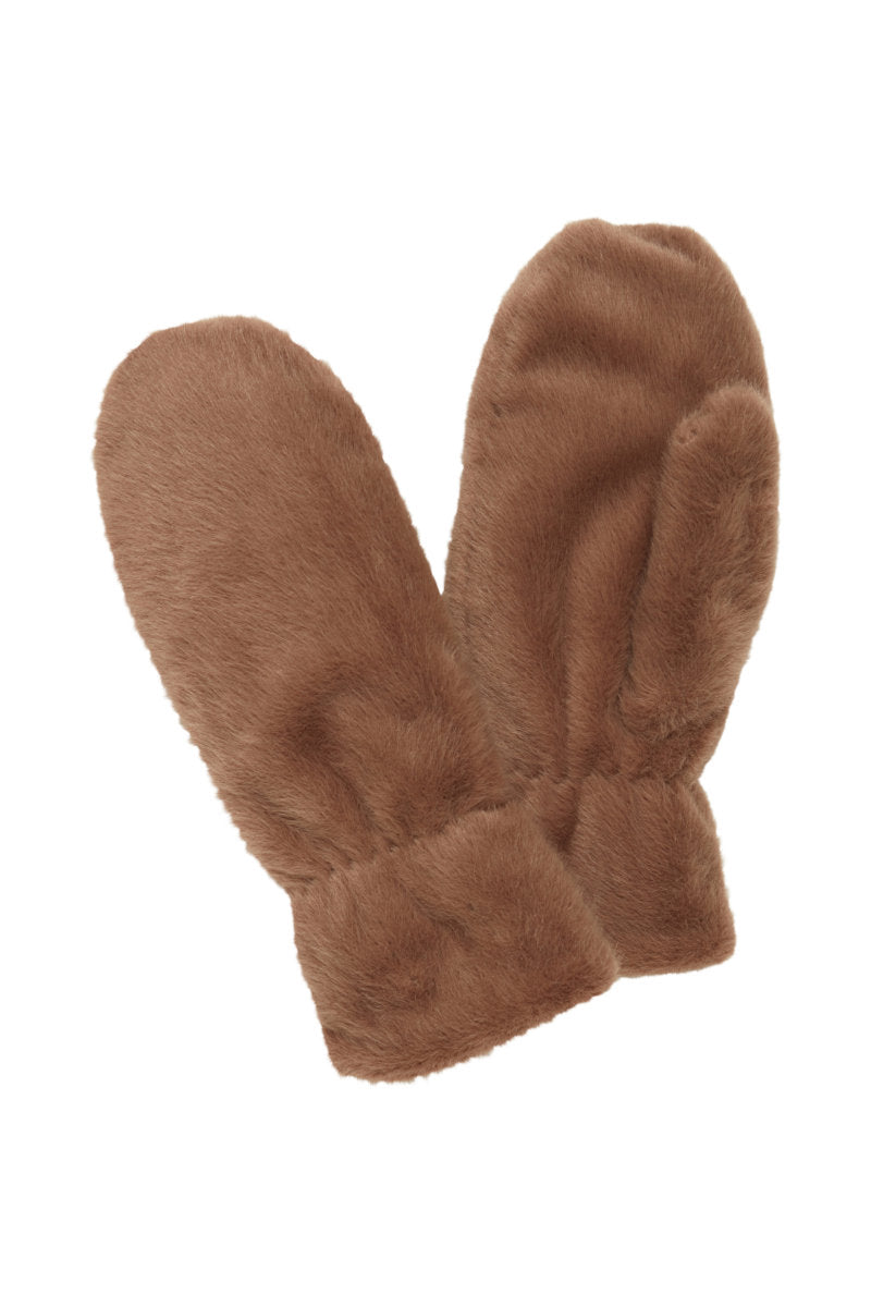 Wolfie mittens, mink