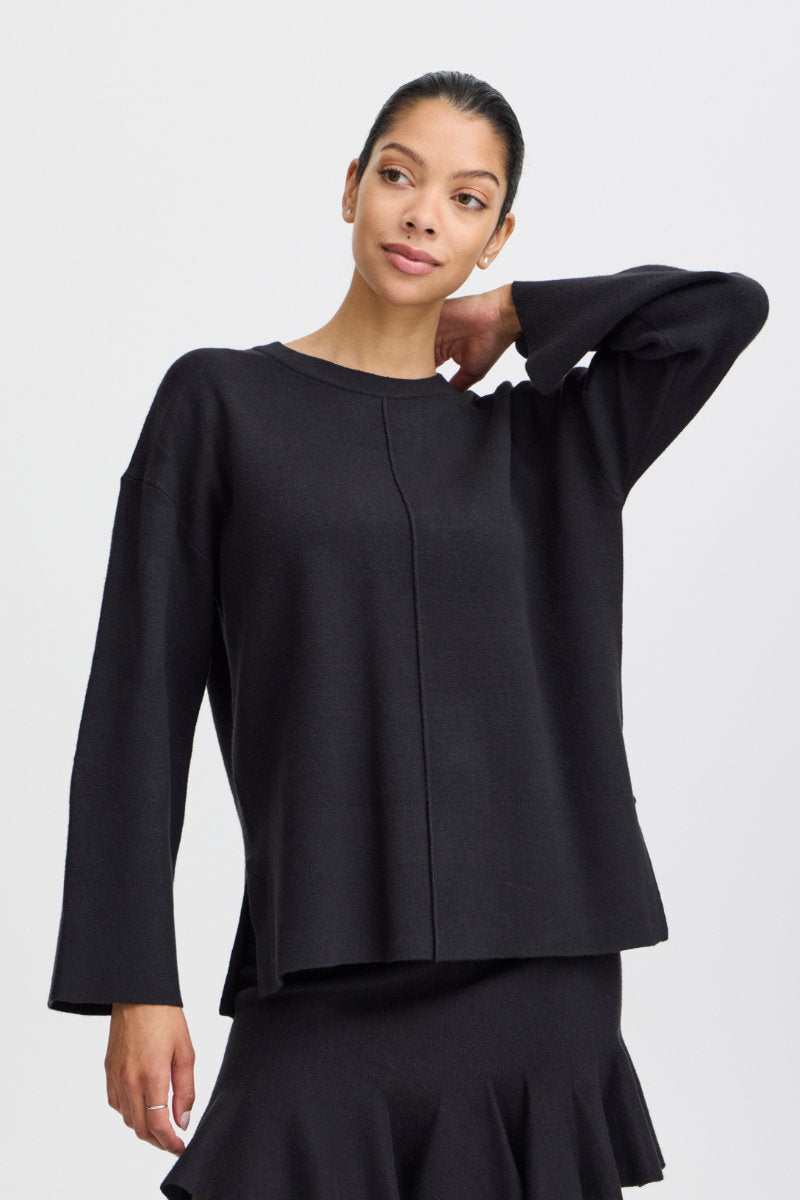 Otari jumper, black