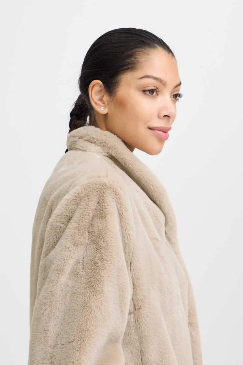 Calino coat, pale mink