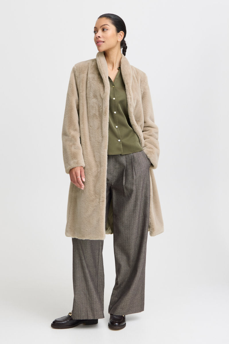 Calino coat, pale mink