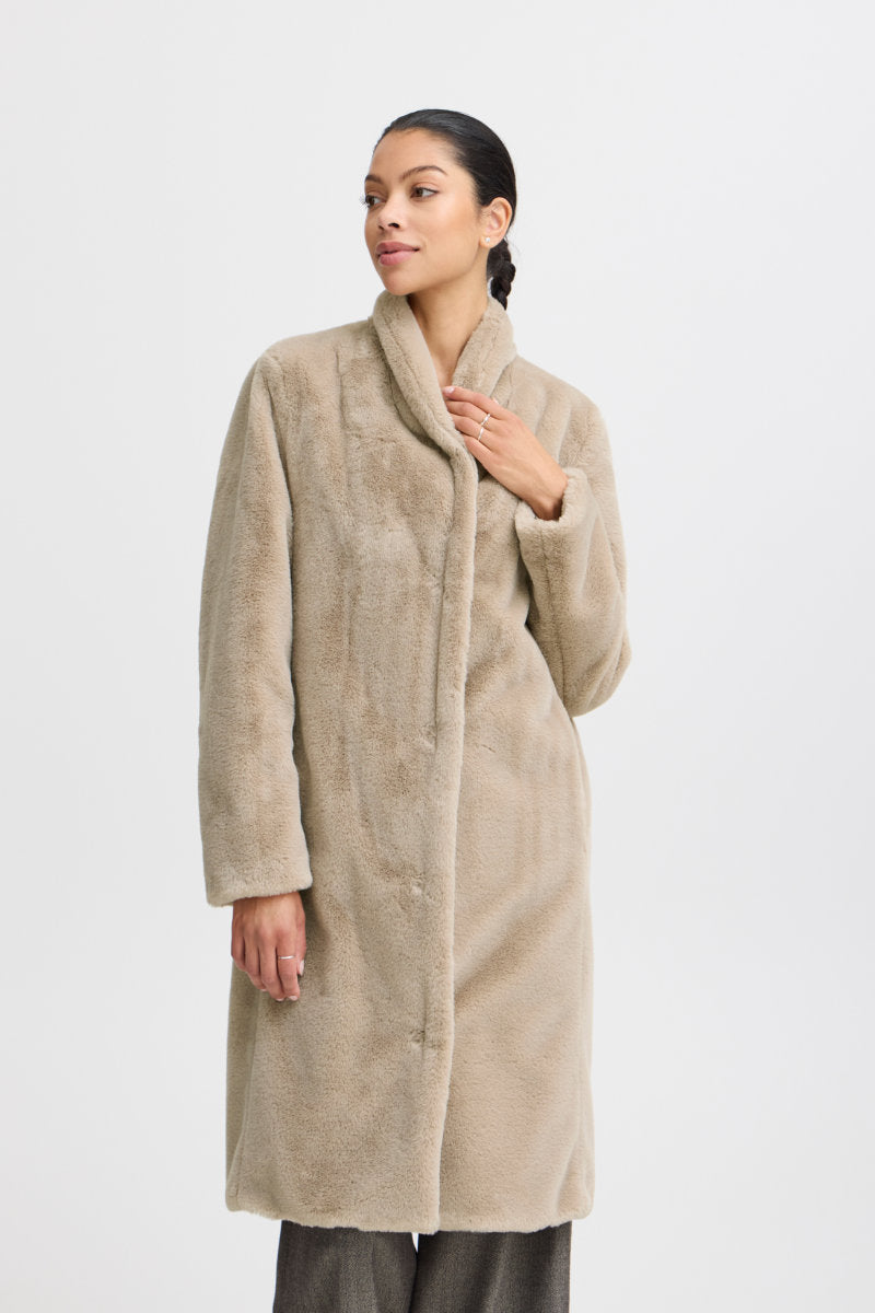 Calino coat, pale mink