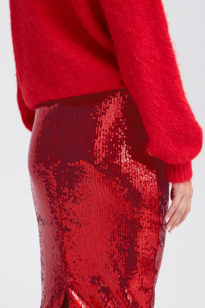 Sienna skirt, red