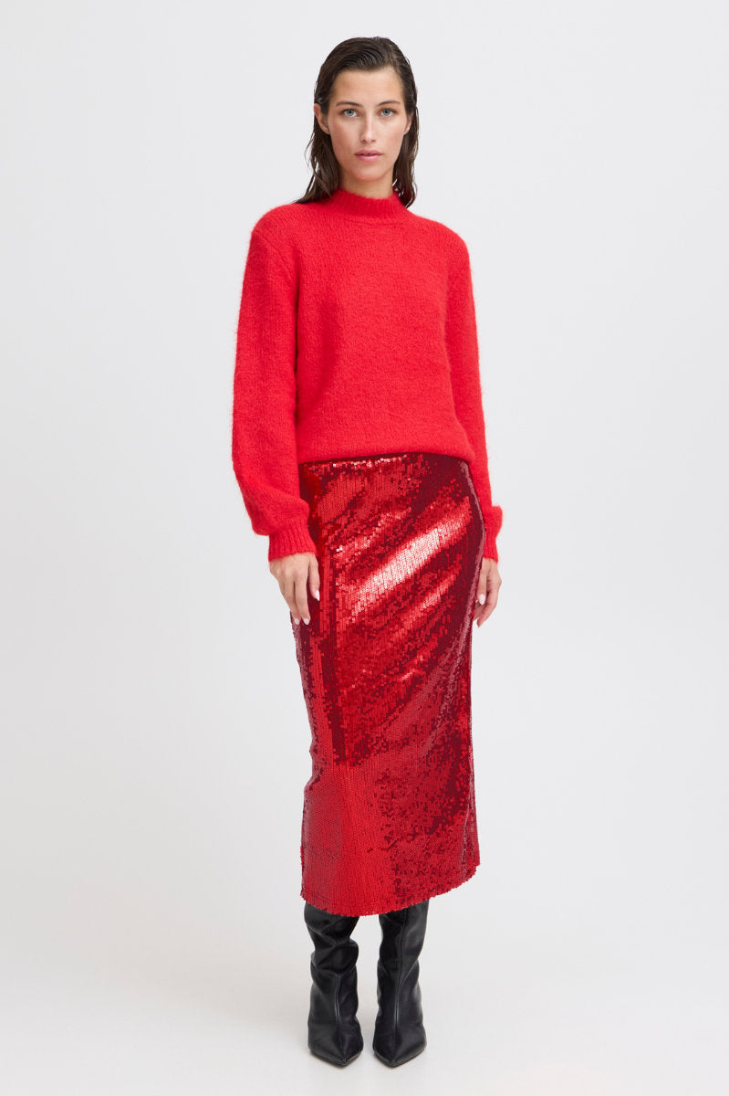 Sienna skirt, red