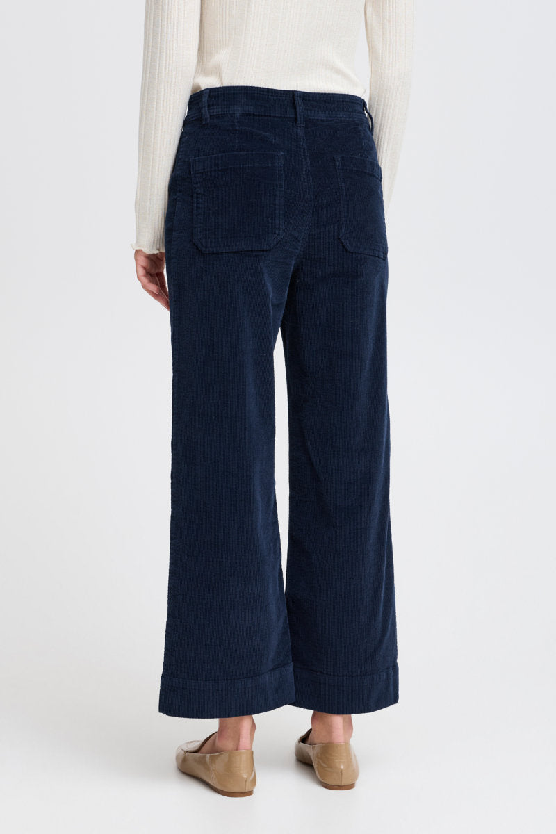 Dasik cropped trousers, navy