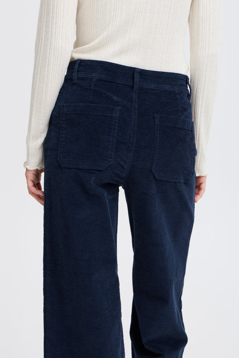 Dasik cropped trousers, navy