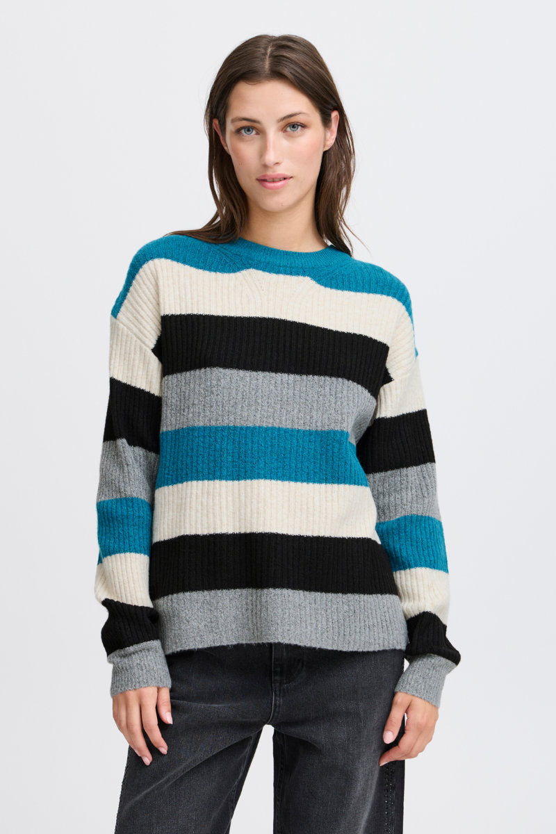 Onema jumper, petrol mix