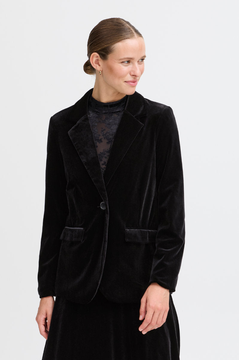 Perlina blazer, black