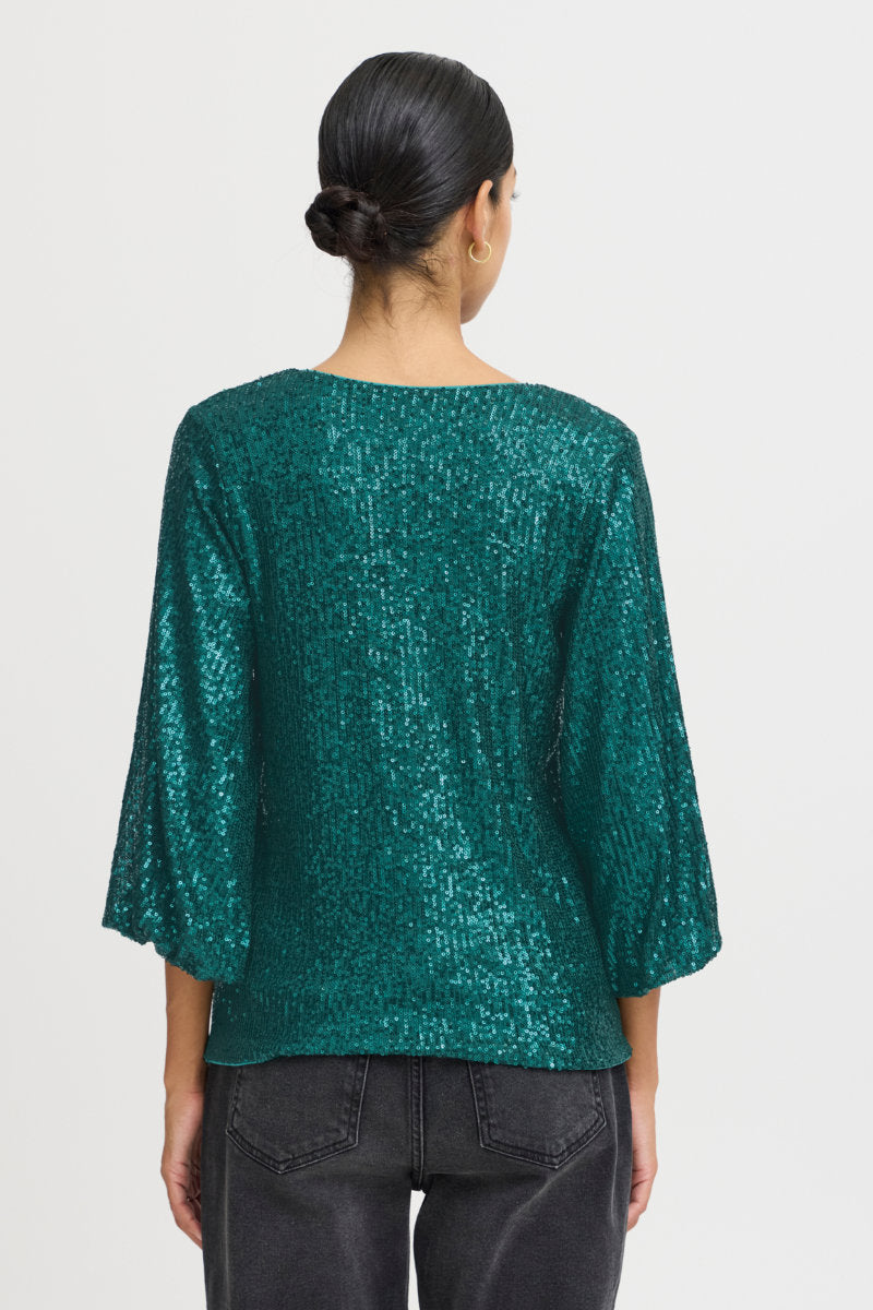 Solia top, green