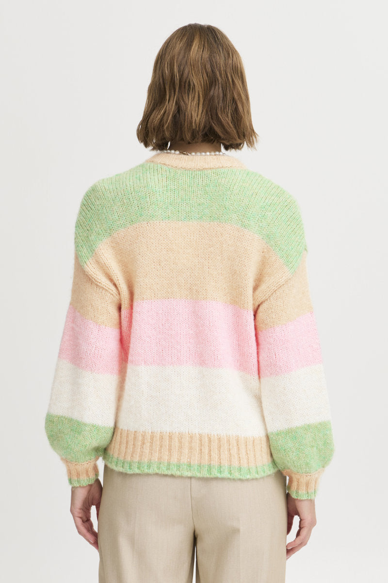 Onero striped cardigan, multi colour