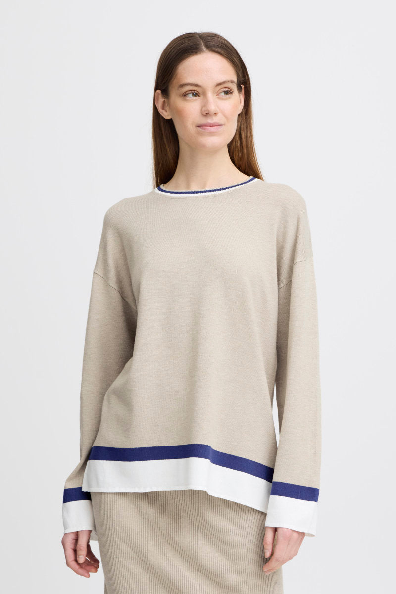 Morla jumper, stone