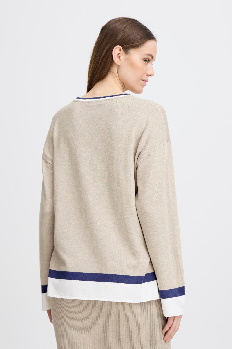 Morla jumper, stone