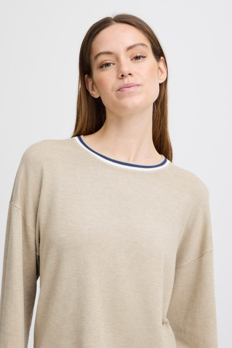 Morla jumper, stone