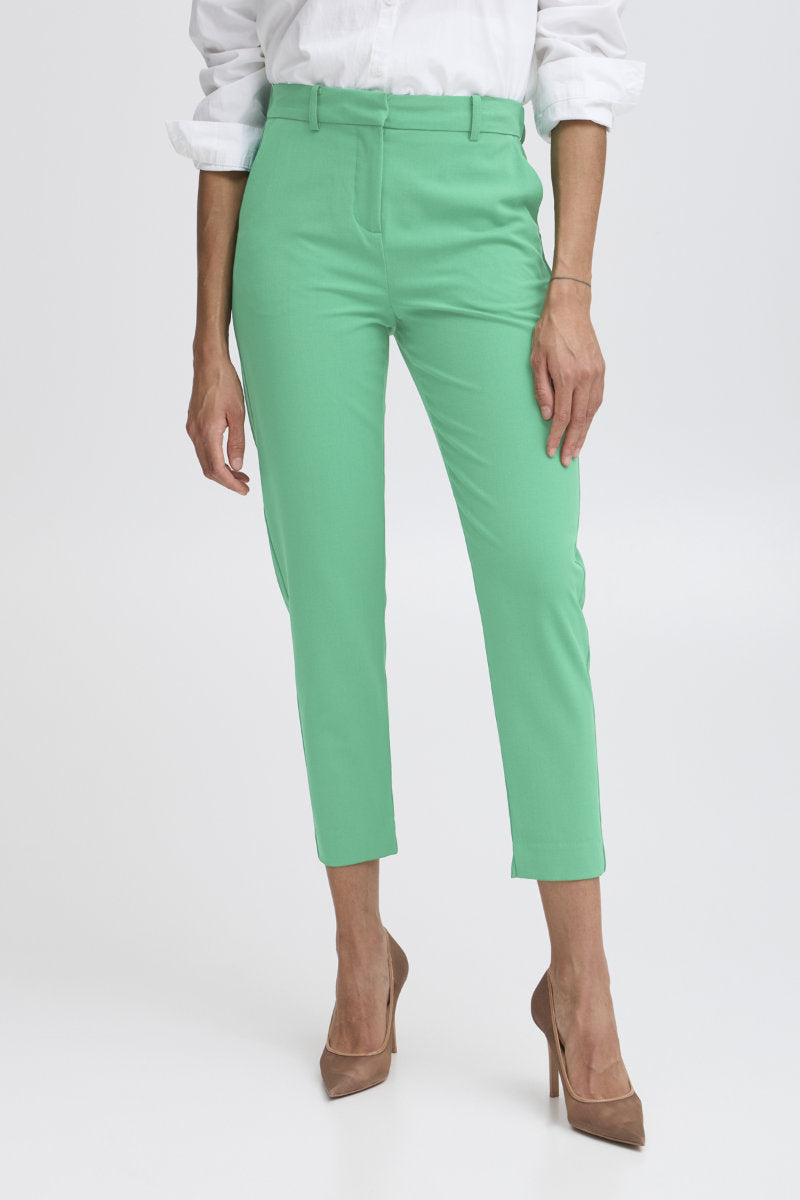 Danta cropped trousers, emerald