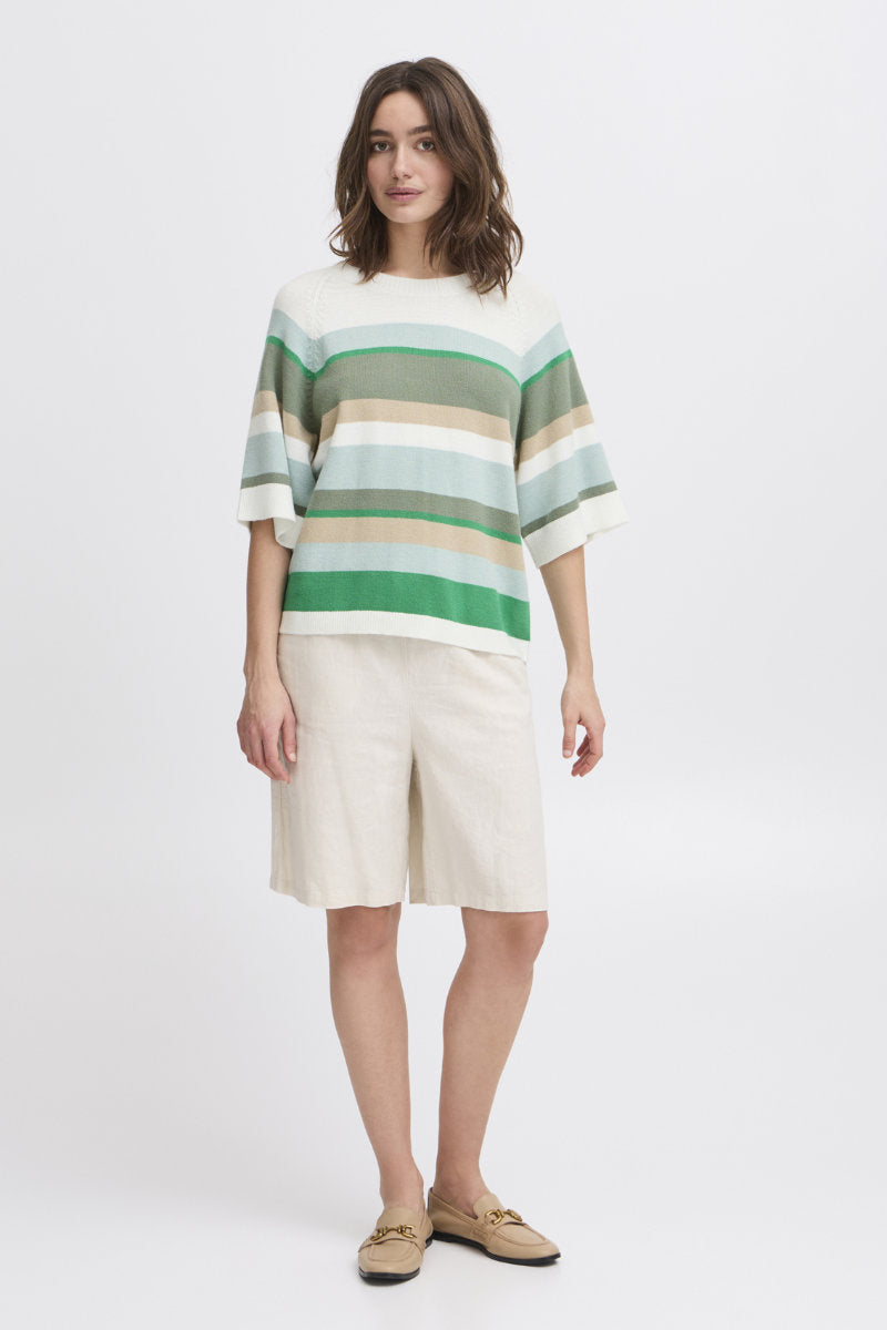 Nonina stripe jumper, multi