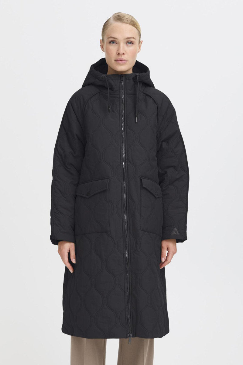 Bocci coat, black
