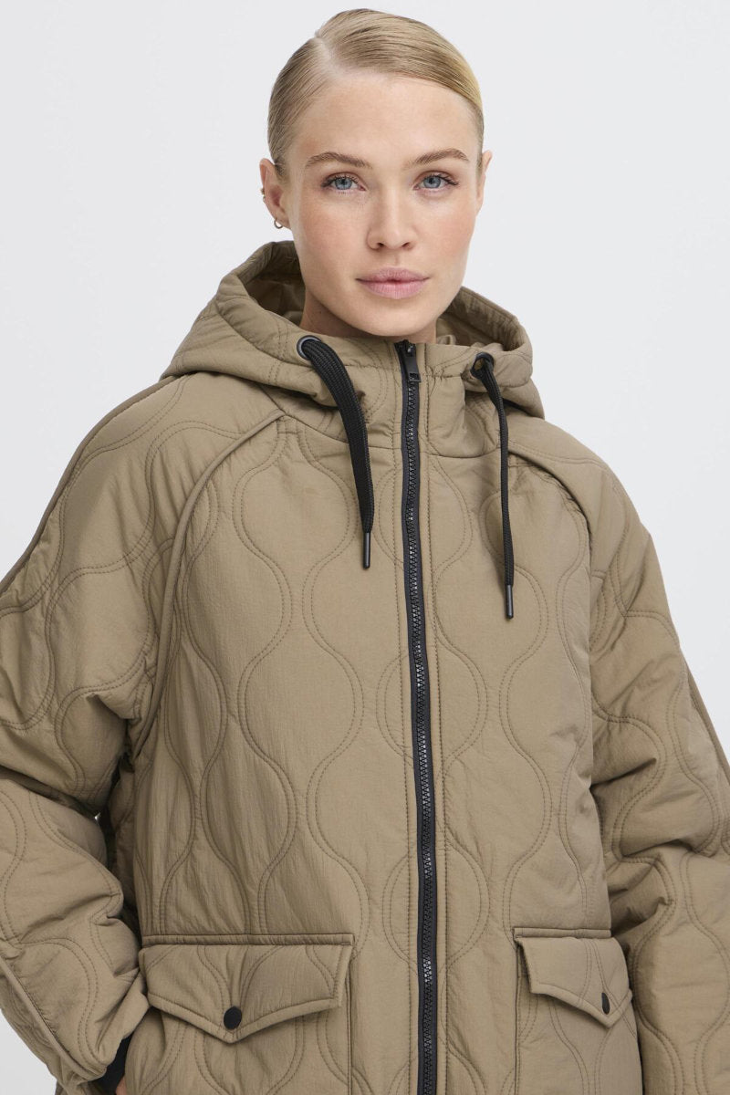 Bocci coat, walnut