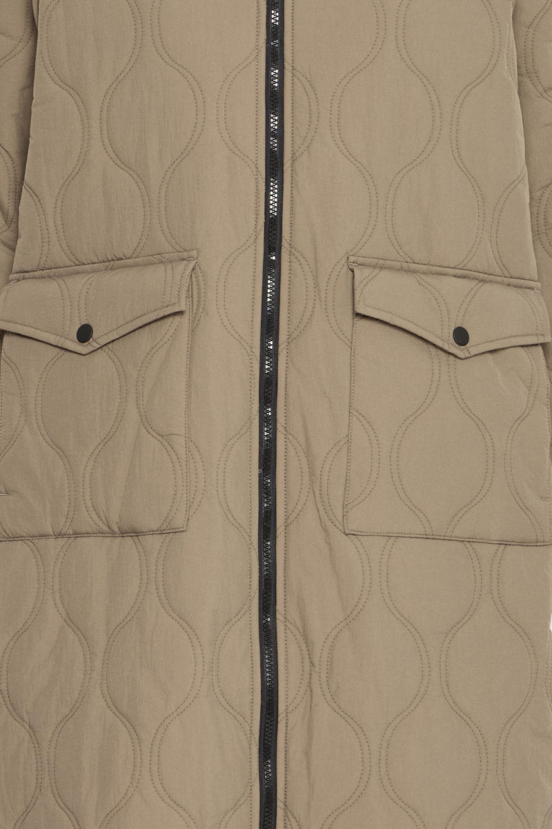 Bocci coat, walnut
